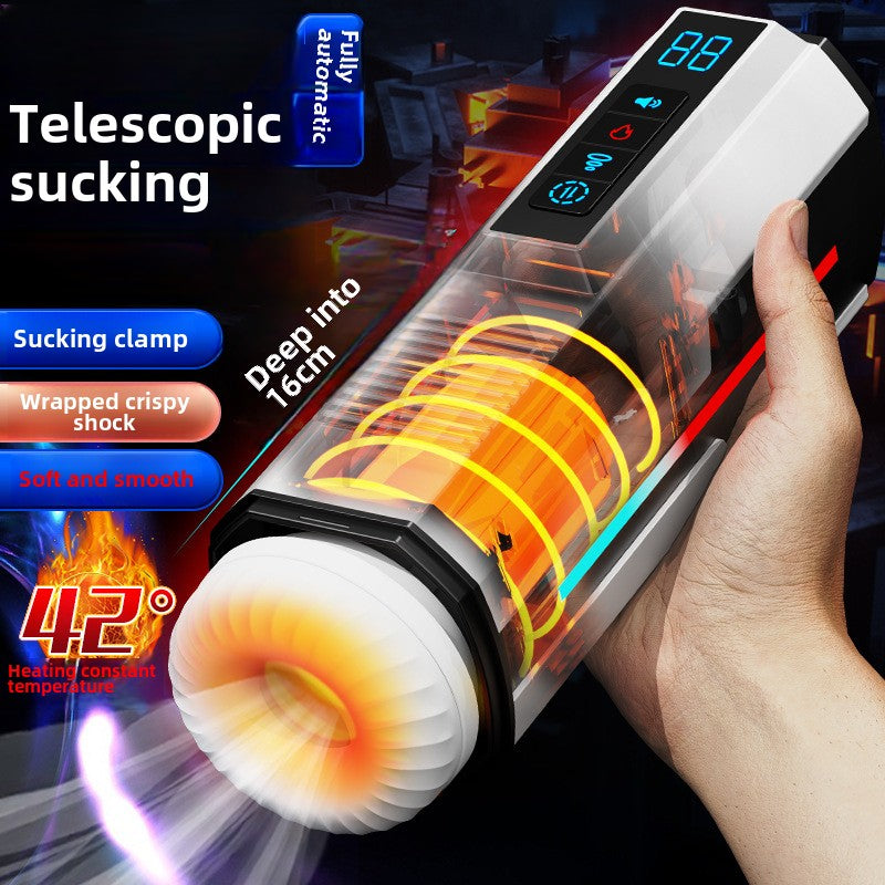 APP Pelancap teleskopik dewasa sedutan automatik sepenuhnya